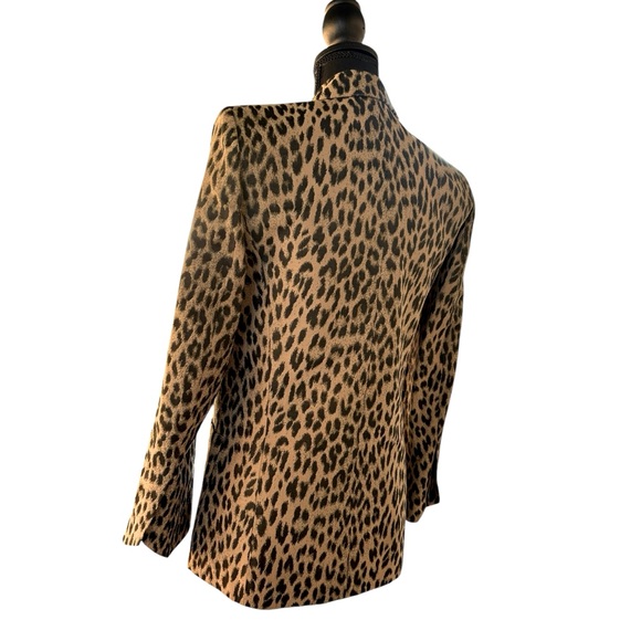 Zadig & Voltaire Leopard Print Blazer Size 36 women’s 10 - Picture 4 of 10